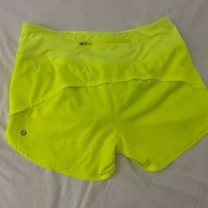 Lululemon 4” shorts